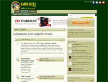 Tablet Screenshot of forums.majorgeeks.com